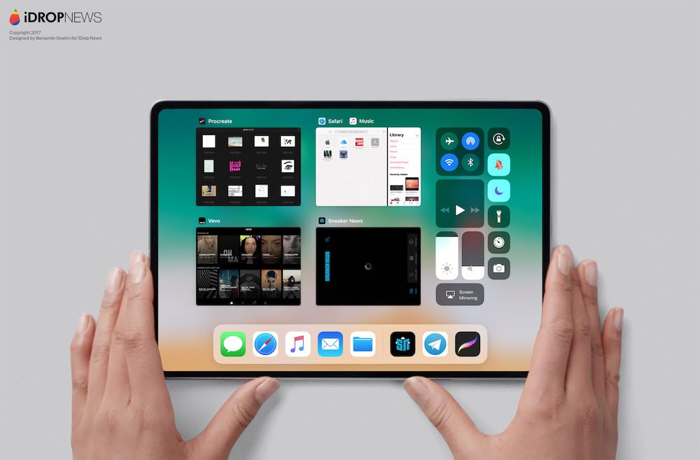 iPad Pro de 2018 : premier concept