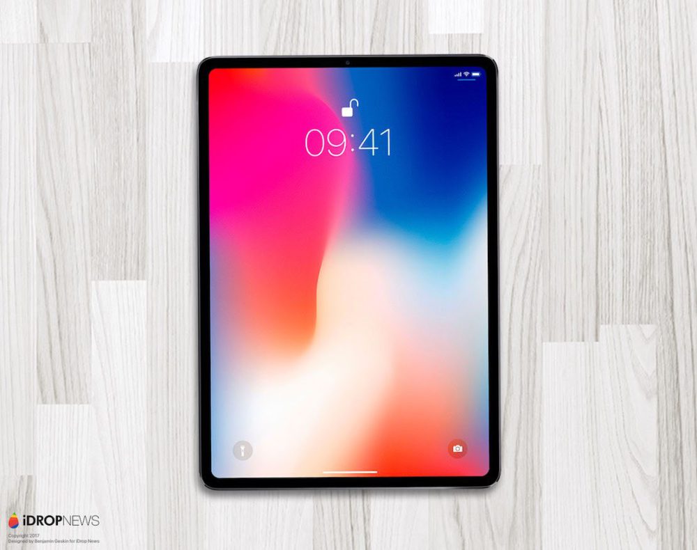 iPad Pro de 2018 : premier concept