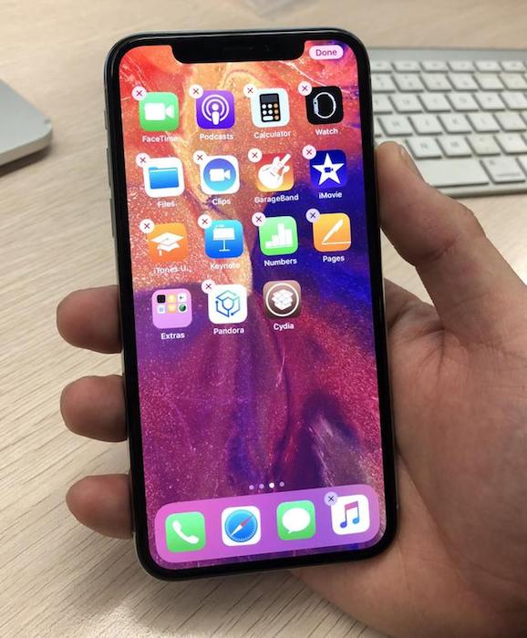 Jailbreak untethered réussi sur iPhone X