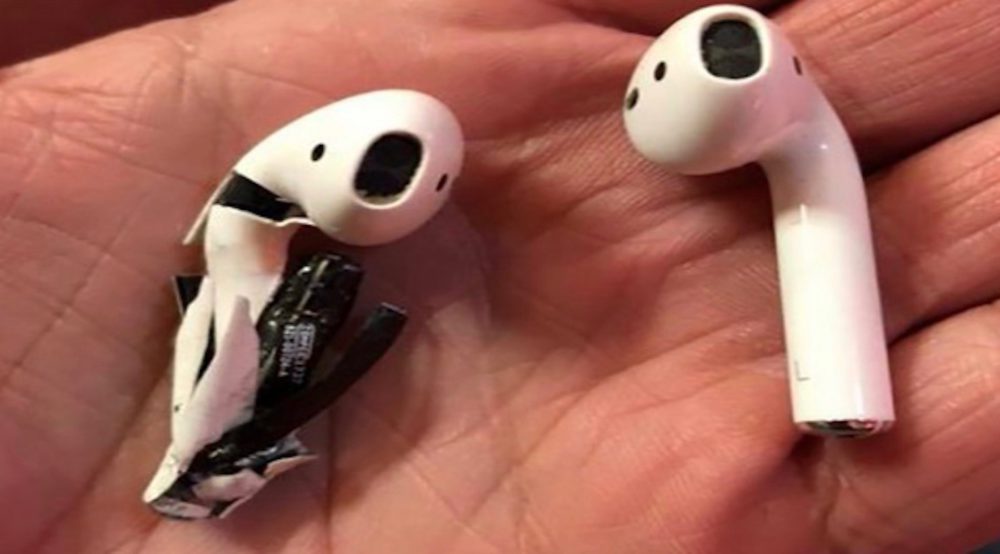 États-Unis : une paire de AirPods explose