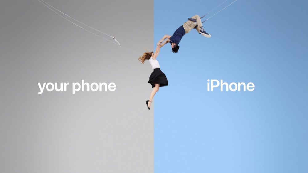 publicités d'Apple pour attirer les utilisateurs d'Android