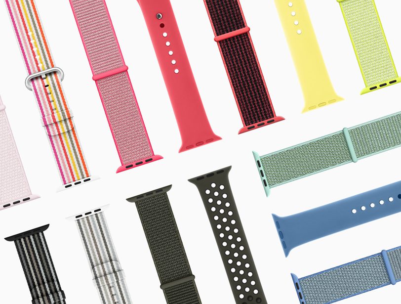 bracelets de l'Apple Watch pour le printemps 2018