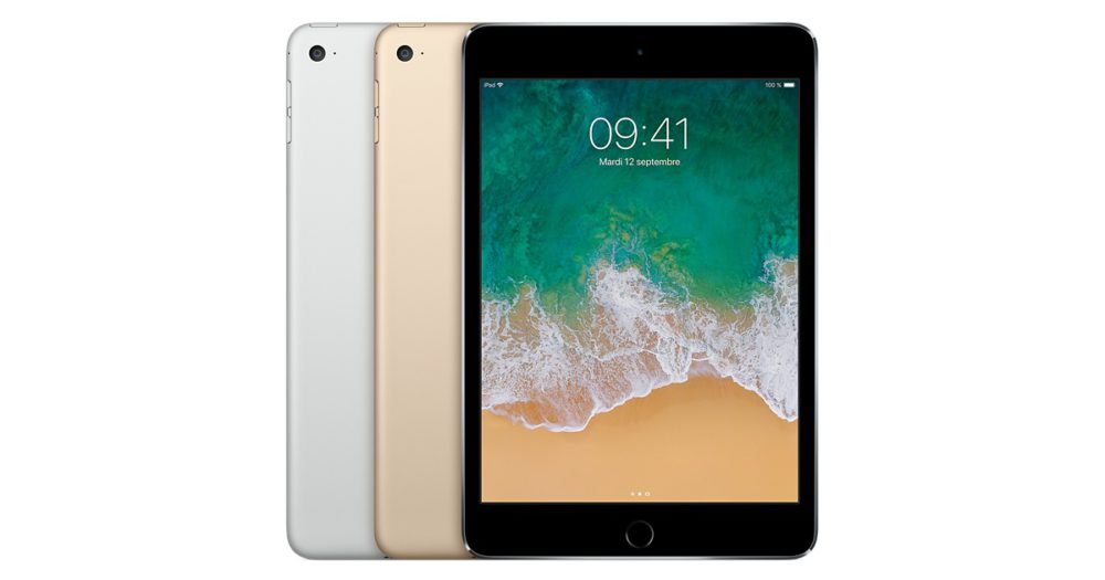 Prix de l'iPad mini 4 réduit