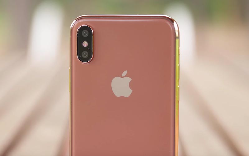 iPhone X version gold