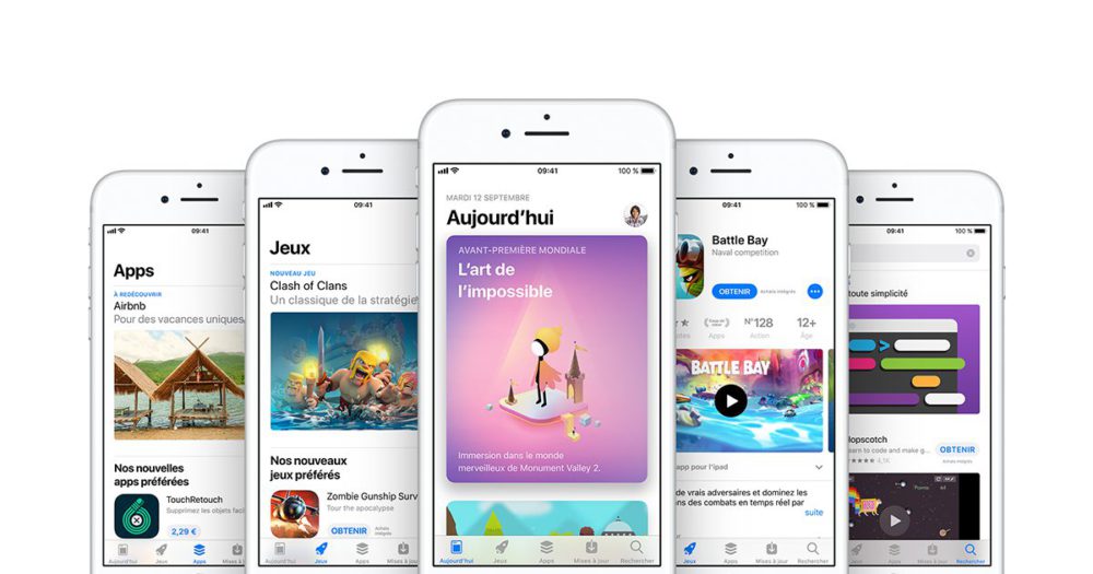 Première baisse du nombre d'apps de l'App Store