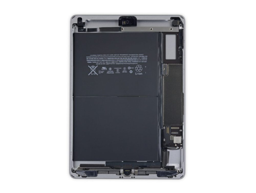 iPad de 2018 démonté par iFixit