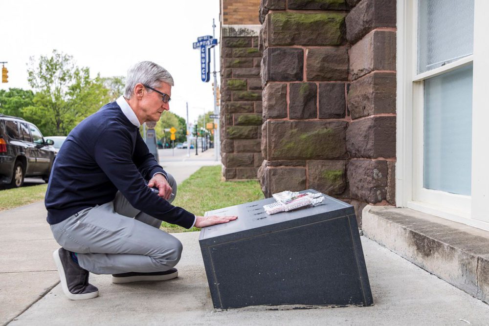 Tim Cook rend hommage à Martin Luther King