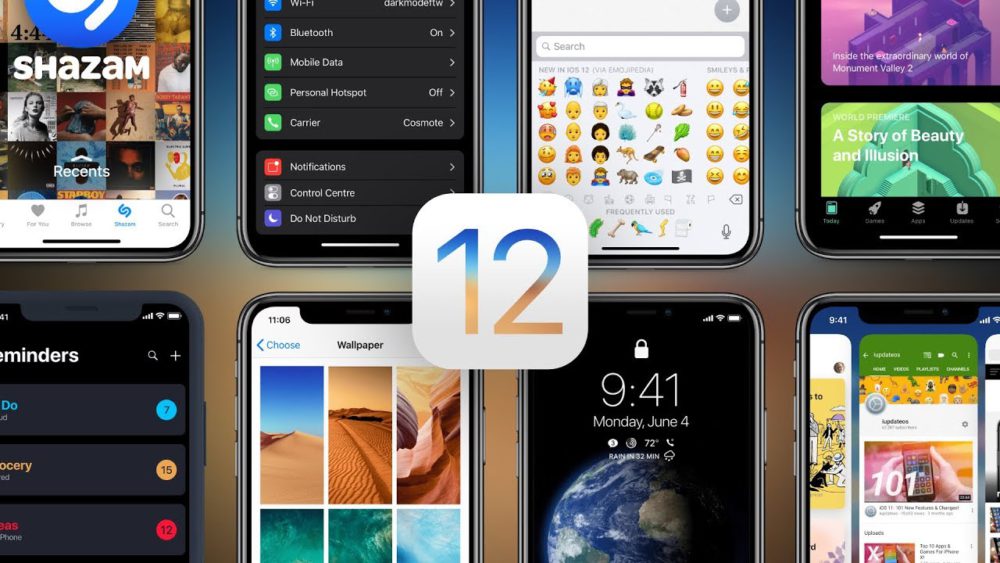 concept d'iOS 12