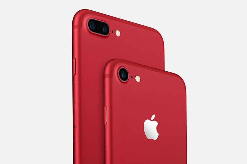 iPhone 8 et 8 Plus rouges