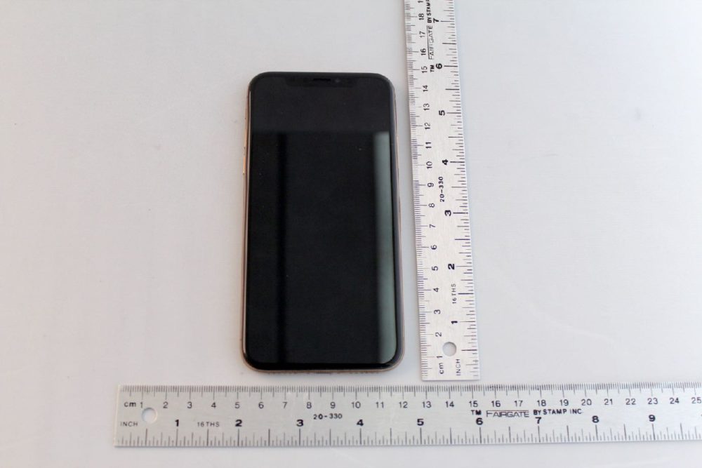 photos de l'iPhone X gold