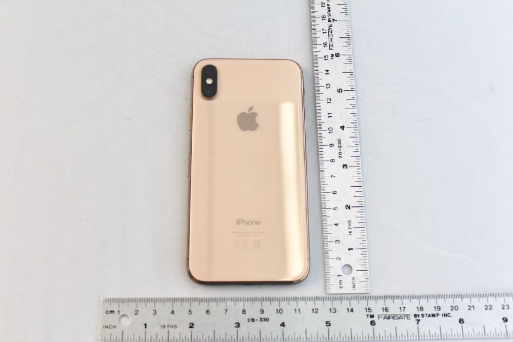 photos de l'iPhone X gold