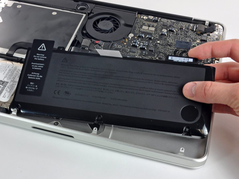 batteries des MacBook Pro 2012 et 2013