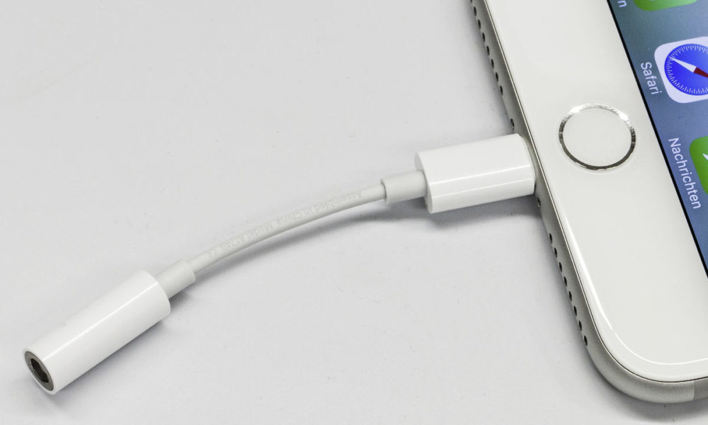 adaptateur Lightning vers Jack