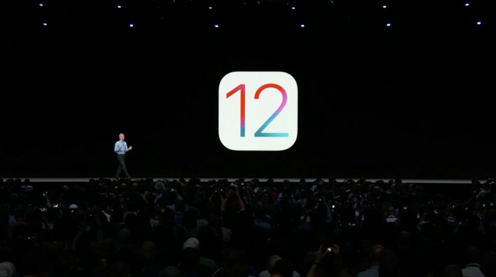 iOS 12 bêta 1