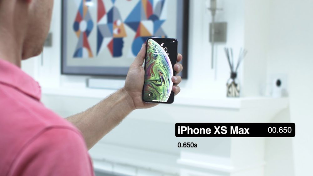 Face ID de l'iPhone Xs