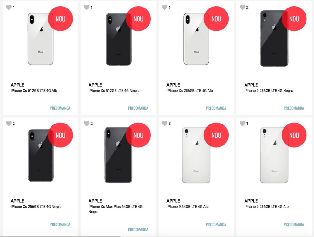 iPhone Xs en précommande 