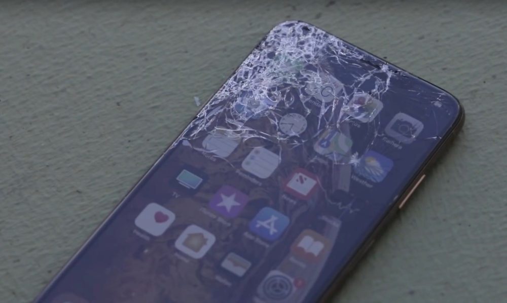 résistance aux chutes des iPhone XS