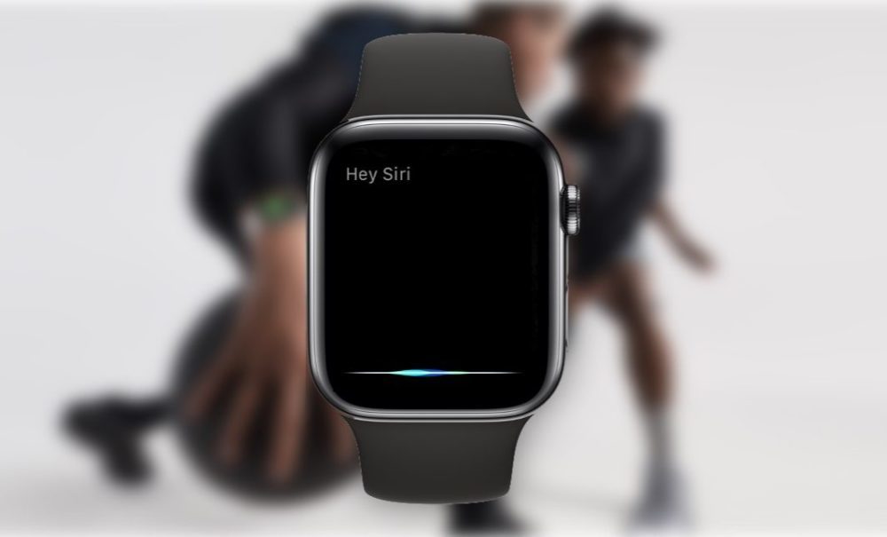 animation de Siri sur l'Apple Watch Series 4