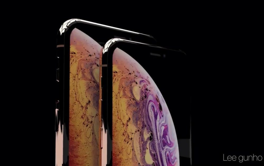 iPhone XS de couleur Or