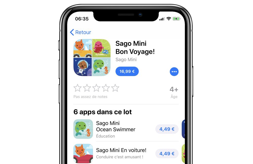 Lots d'applications sur le Mac App Store