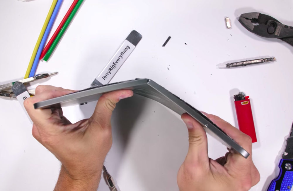 Test de résistance de l'iPad Pro 2018
