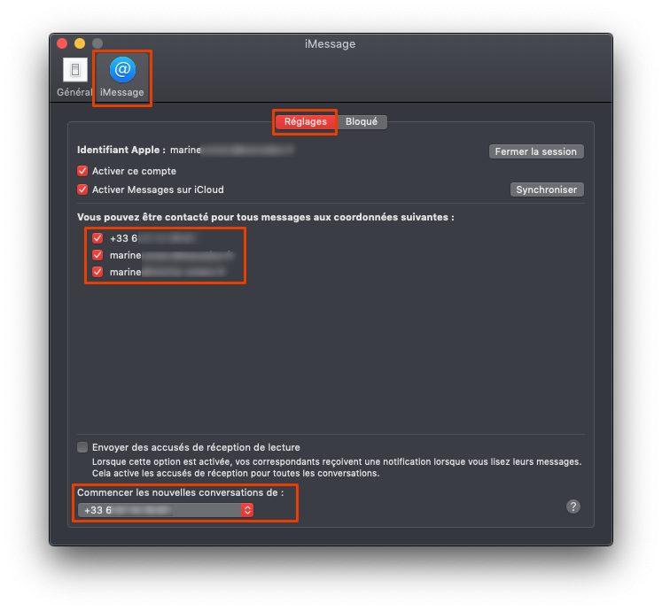 Comment utiliser Messages sur Mac avec la synchro iOS