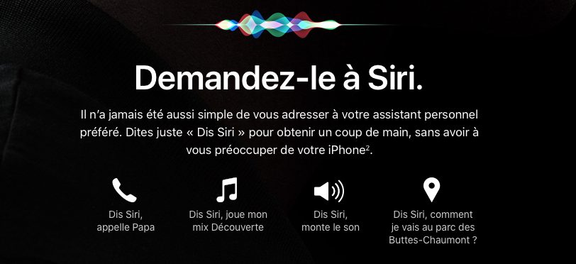 Les différences entre les AirPods 1 et 2 : le "Dis Siri"