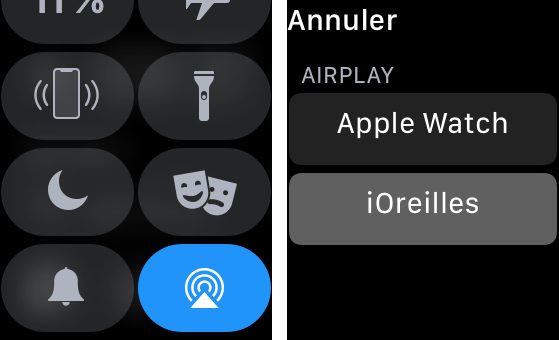 Connecter ses AirPods sur l'Apple Watch