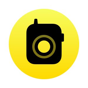 Logo Talkie-walkie sur Appple Watch