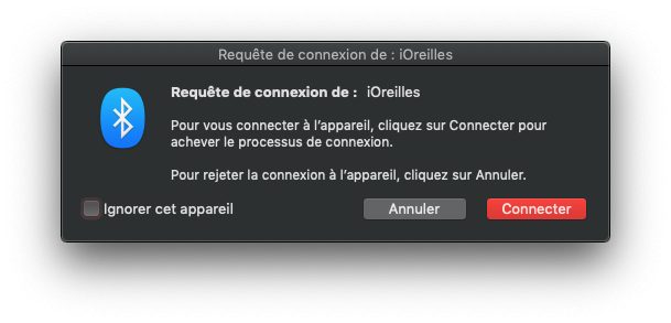 Connecter les AirPods au Mac