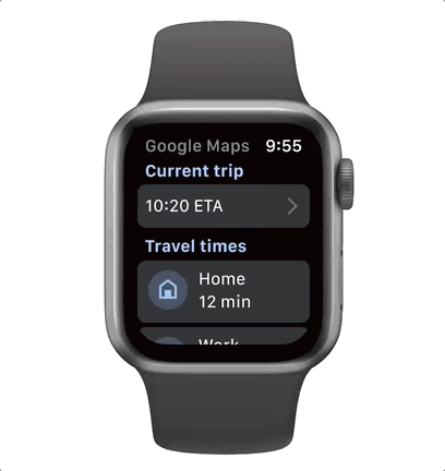 Google Maps Apple Watch App Google Maps est disponible sur lApple Watch et reçoit des améliorations sur CarPlay