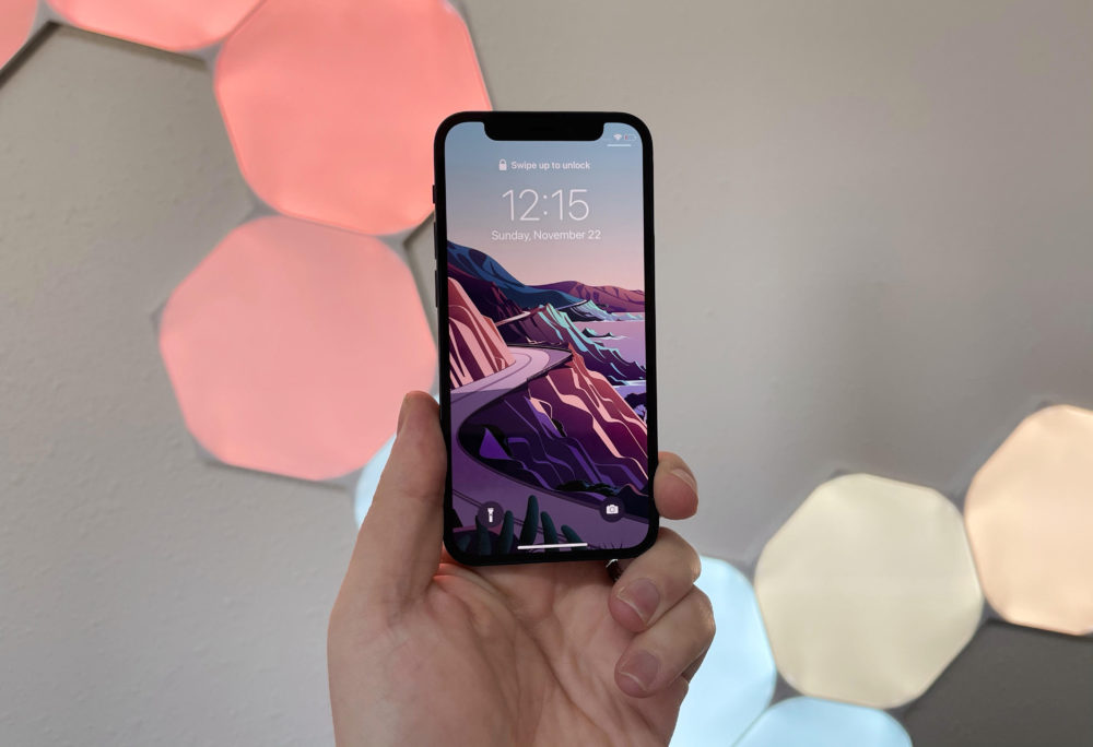 production iPhone 12 mini