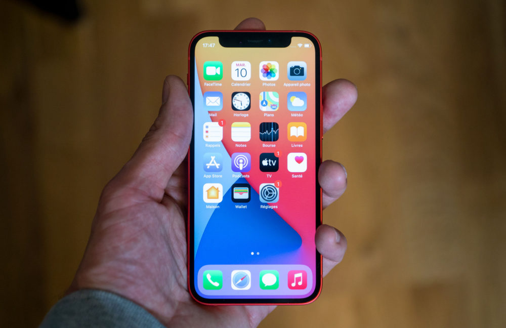 production iPhone 12 mini