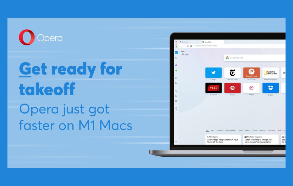 Opera compatible avec Mac M1
