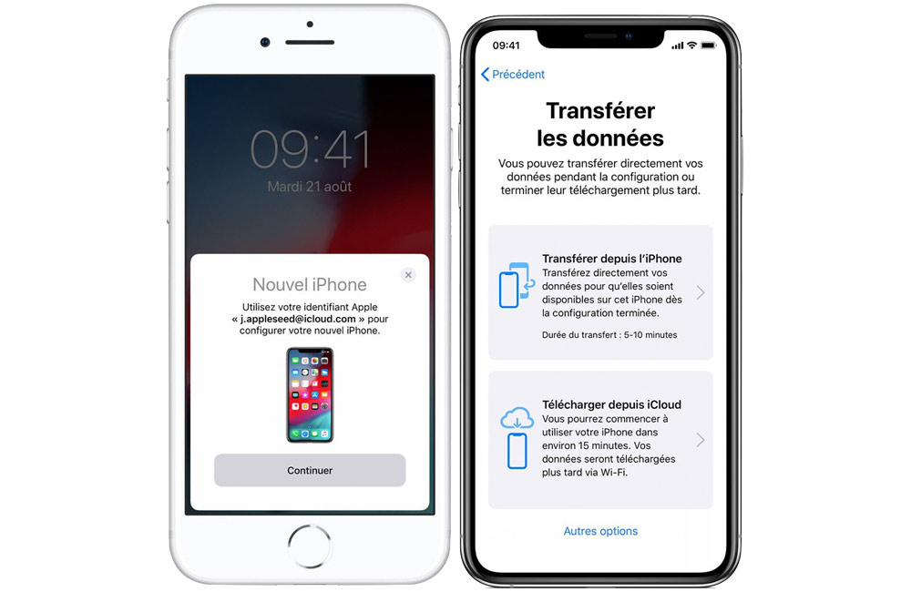 assistant migration demarrage rapide iphone Comment transférer facilement vos données vers votre nouvel iPhone avec le démarrage rapide d’Apple
