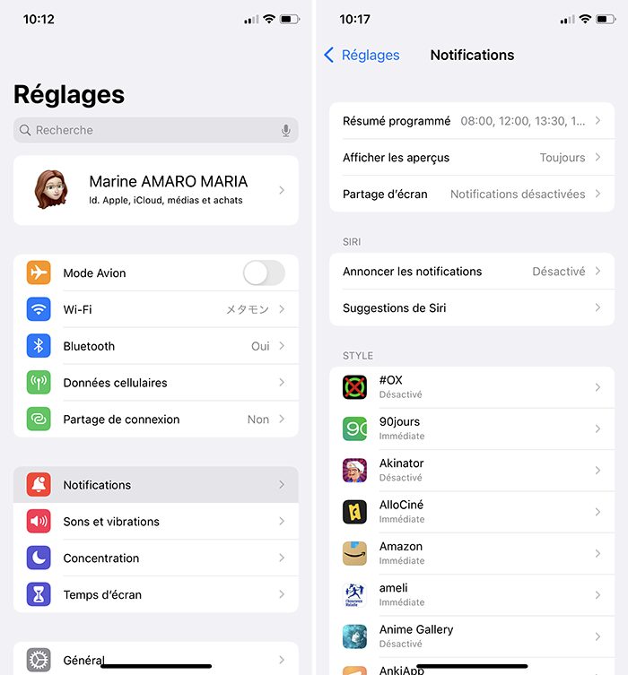 concentration iPhone