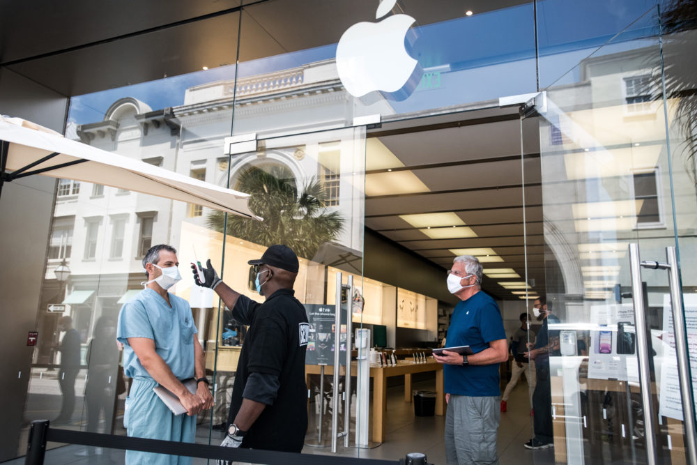 Apple Store et COVID-19