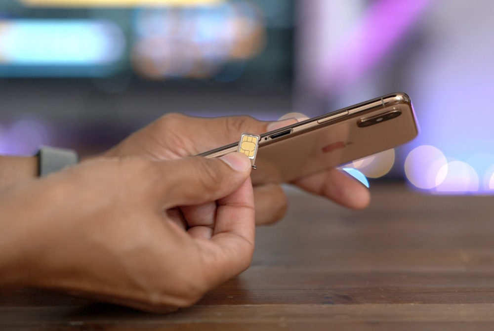 iPhone sans carte SIM