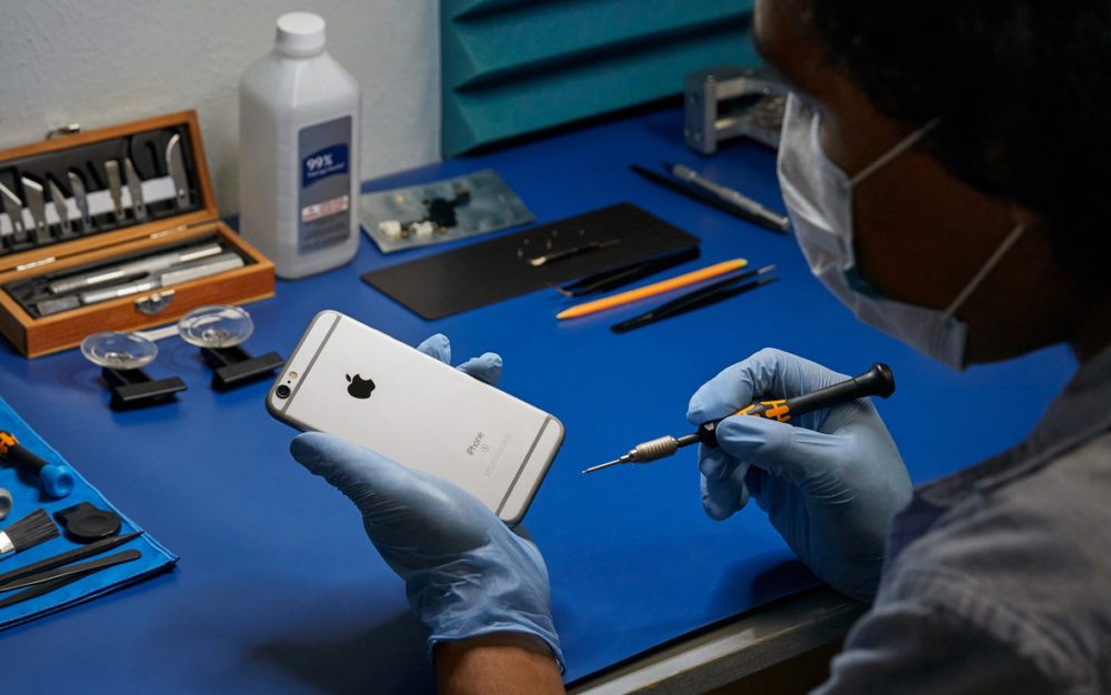 réparer iPhone en Apple Store