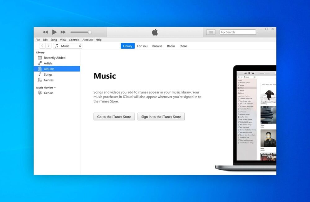 iTunes 12.12.4 sur Windows