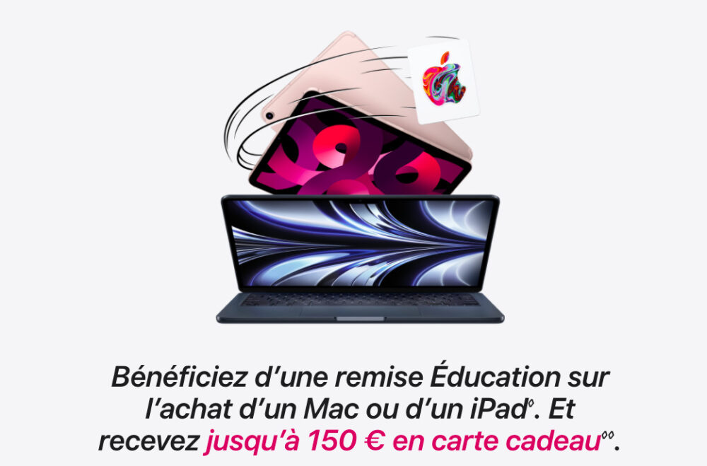 Back to School 2022 d'Apple