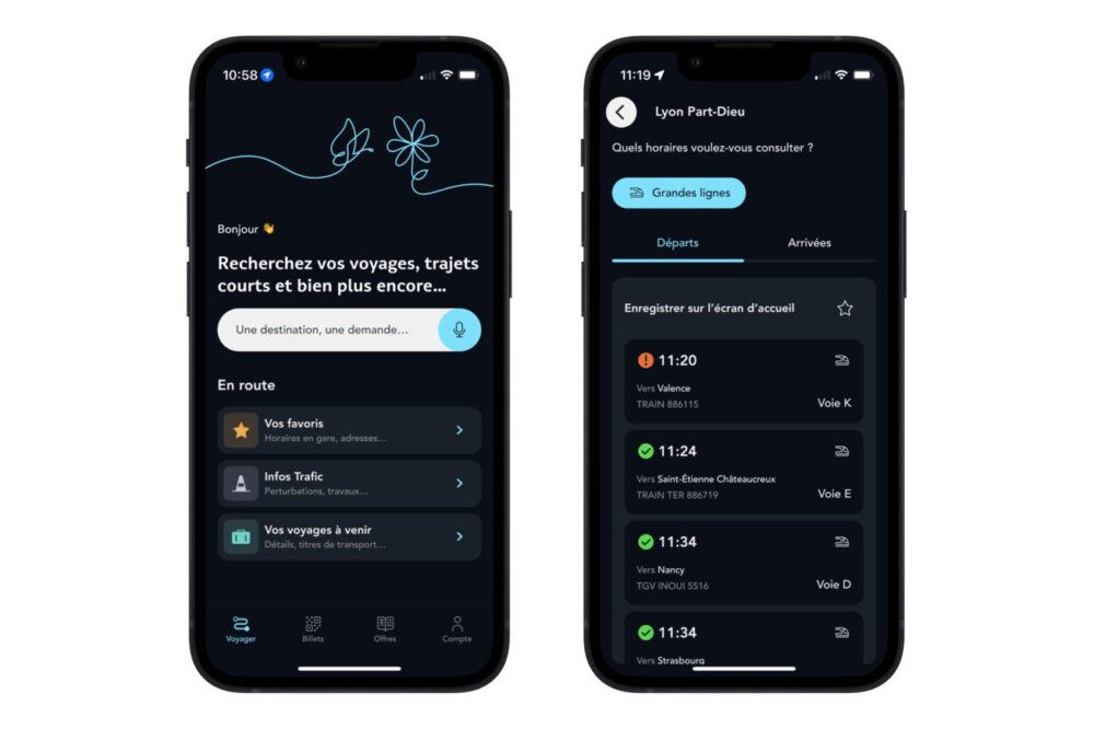 SNCF Connect compatible Apple Pay