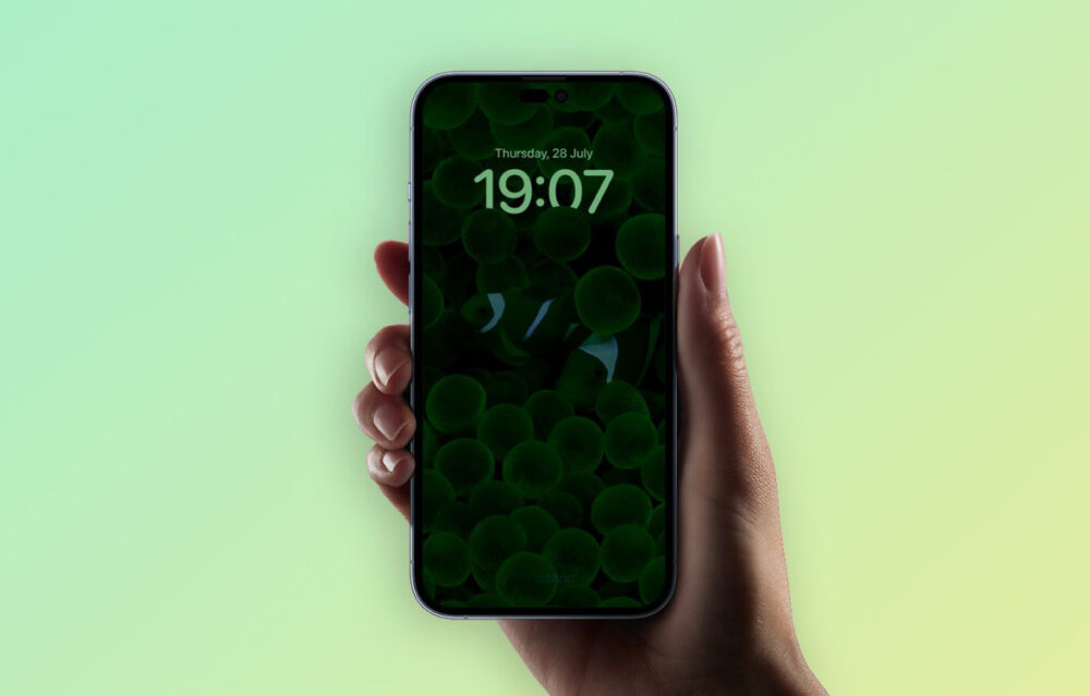 écran toujours allumé iPhone 14 Pro
