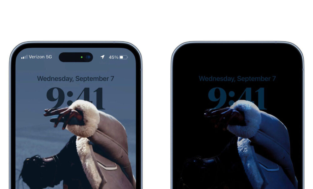 écran toujours allumé iPhone 14 Pro