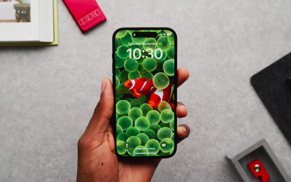 blocage iPhone 14 Pro