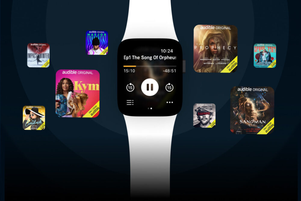 Audible sur Apple Watch