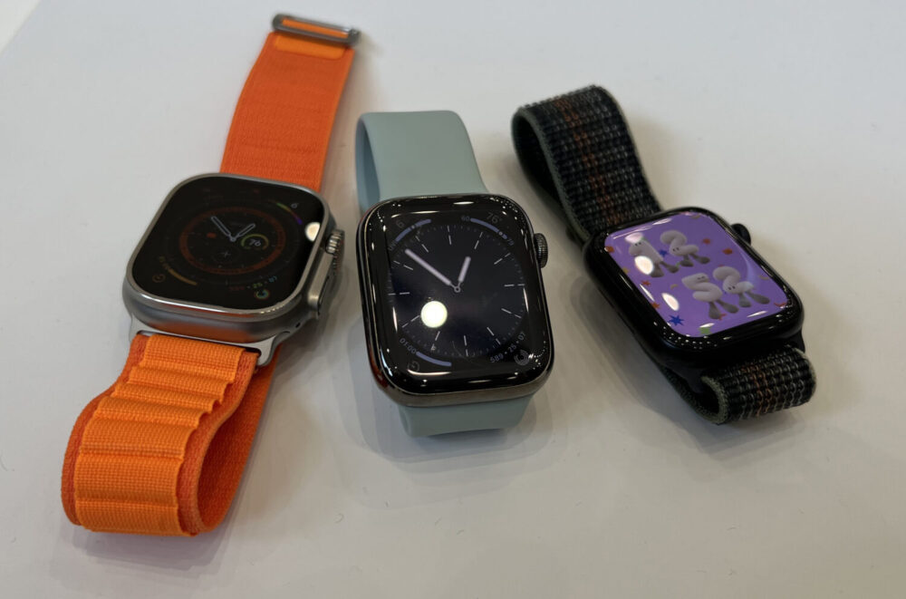 écran Apple Watch