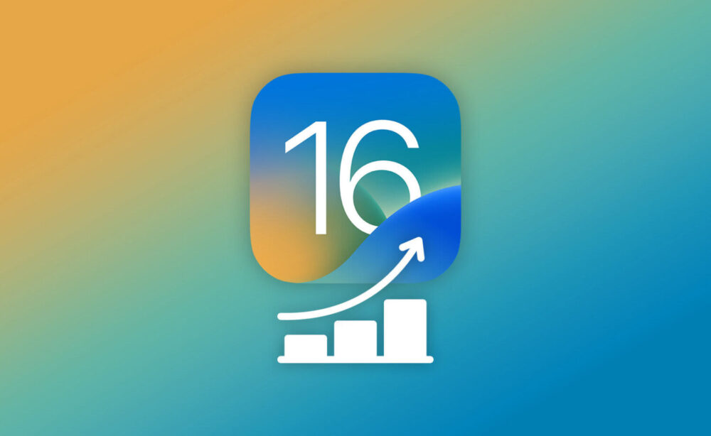 taux d'adoption iOS 16
