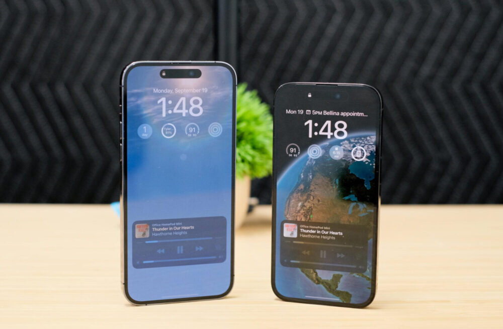 Face ID sous l'écran de l'iPhone