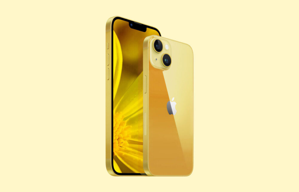 iPhone 14 jaune